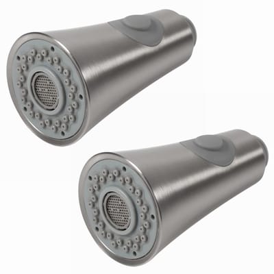 Dailygoods- Keukenmengkraan Uittrekbaar - 2 Stralen - Hoogwaardige Kunststof/Brass - Duurzaam - Eenvoudig Te Installeren - Verchroomd - Keukensproeier