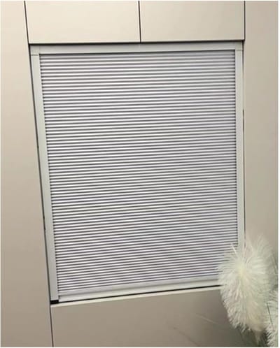 Opvouwbare Deur - Harmonica Deur - Kleine Ruimtes - Montage Zonder Boren - 60x80cm - Wit