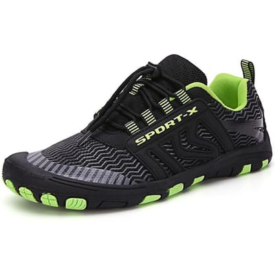 Slip-on upstream schoenen heren sneldrogende aquaschoenen ademende wandelschoenen waadschoenen strand surfen zwemmen water blotevoetenschoenen 44