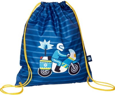 Politie kinder sporttasje trekkoord tasje - Die spiegelburg serie Later als ik groot ben ...
