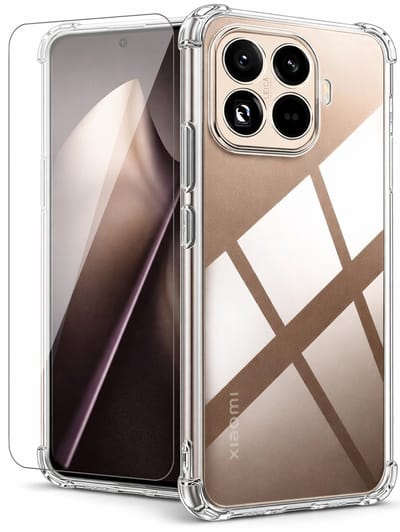 Hoesje geschikt voor Xiaomi 15T - Screenprotector Glas - Shockproof Transparant