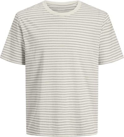 Jack&jone Jormontauk Tripe Tee Crew Neck Antique White | Wit | Maat: S