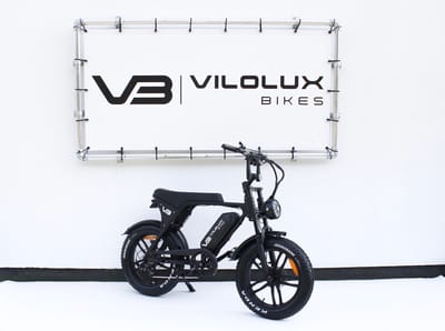 Vilolux Fatbike electrisch - Fatbike C80 - ZWART- Legaal - Rijklaar geleverd - Niet opvoerbare fatbike - 2 Jaar garantie - Hydraulische remmen - Alarm - Telefoontasje - Full Color LCD Display