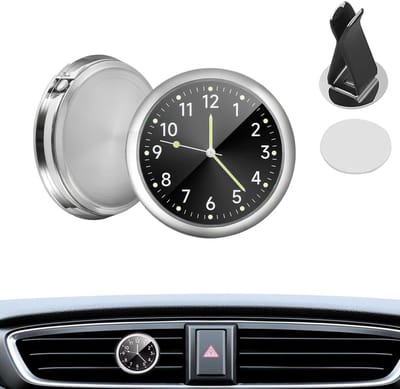 Dailygoody - Verlichte Dashboard Klok voor Auto - Zelfklevend & Stijlvol -