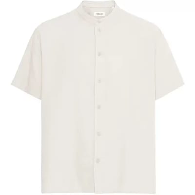 Mandarijnkraag shirt Solid Allan