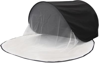 Slaaptent Hoofddeksel - Draagbare Bescherming - Rustige Slaap Creëren - Ademend Mesh Materiaal - 117 x 82 x 57 cm