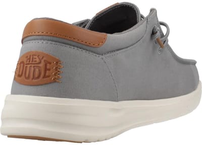 HEY DUDE PAUL CANVAS Grijs 46 EU