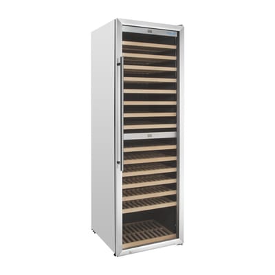 Polar G-serie Dual Zone Wijnkoelkast roestvrij staal - 172 flessen