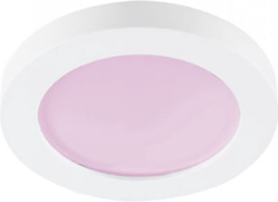 IP44 Inbouwspot Sanna met Philips HUE White and Color - inbouwspot - Wit - rond - voor badkamer / overkapping / buiten - IP44 - GU10 - Buitendiameter: 80MM - boorgat: 60-73MM - min. Inbouwdiepte: 60MM