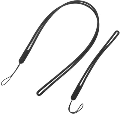 Anti Verloren Lanyard Hand Polsband - X3 X2 Pocket 2 Sport Camera - Zwart