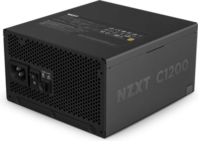NZXT C-Series C1200 (2024) Black Voeding - 1200 Watt - 135 mm - ATX 3.1 - 80 Plus 80 PLUS Gold