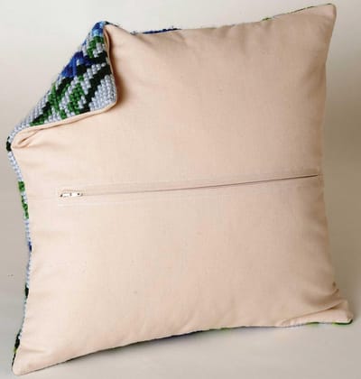 Thea Gouverneur - Kussenrug met Rits - Beige - Ecru - katoen - Geschikt voor alle kussens tot 40x40 CM - DIY - 23.5999