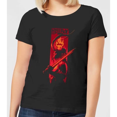 Hellboy Hail To The King Women's T-Shirt - Black - 3XL