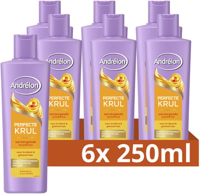 Andrélon - Shampoo - Perfecte Krul - 6 x 250 ml
