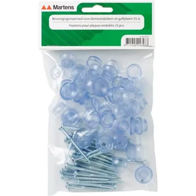 Martens Golfplaatschroeven Met Combidop - 50mm - Ø20mm - 25 Stuks