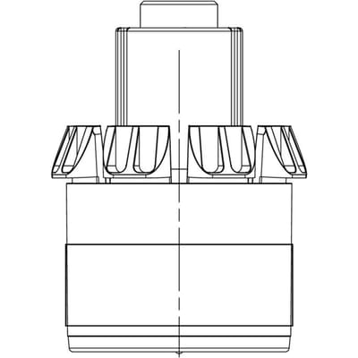 AEG knop, energieschakelaar, inox, 9-0 140229154012