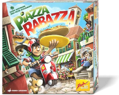 Behendigheidsspel Piazza Rabazza met Wiebelend 3D Stadsspel voor 2-4 Spelers Vanaf 6 Jaar