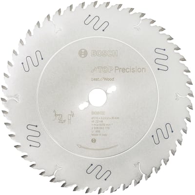 Bosch - Cirkelzaagblad Top Precision Best for Wood 315 x 30 x 3,2 mm, 48