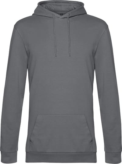 Hoodie French Terry B&C Collectie maat XS Olifant Grijs