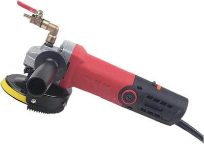 Natte Polijstmachine - Steen Polijster - Marmer Polijsten - Variabele Snelheid - 2.4 kg - Rood