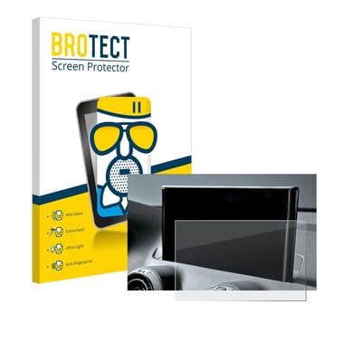 BROTECT - Screenprotector voor Audi Q2 Facelift 2024 - Folie Beschermfolie Beschermglas matte