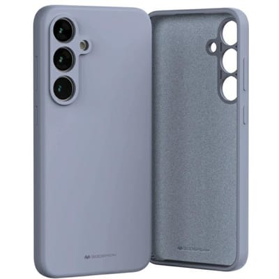 Mercury Siliconen Hoesje Voor Samsung S24 Fe S721 Telefoonbescherming Eenvoudig
