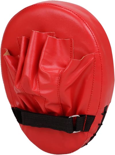 Kick-pads - Focus Mitts - Vechtsport Training - Impact Absorptie - 24.5 x 19.5 cm - Rood