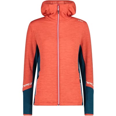 Dames fleece met capuchon CMP