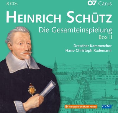 Dresdner Kammerchor, Hans-Christoph Rademann - Schütz: Die Gesamteinspielung Box II (8 CD)