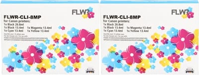 Huismerk Canon PGI-5 / CLI-8 10-pack zwart en kleur (Compatible XXL)