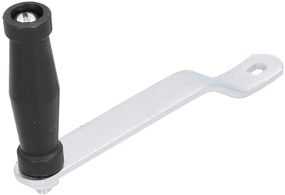 Dailygoody - Ergonomische Liergreep - Crank met Gegalvaniseerde Bracket - Ideaal voor Boottrailers - Stevig en Betrouwbaar - Perfect voor Bootliefhebb