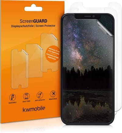 kwmobile 3x screenprotectors geschikt voor Apple iPhone 12 / iPhone 12 Pro - beschermende folie voor smartphone