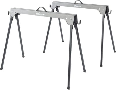 Compacte Vouwzaagbok Twin Pack - Ondersteunt tot 500 kg - Lichtgewicht en Draagbaar