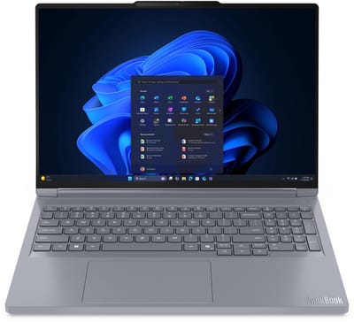Lenovo ThinkBook 16p G6 ADR AMD Ryzen™ 9 8940HX Laptop 40,6 cm (16") WQXGA 32 GB DDR5-SDRAM 1 TB SSD NVIDIA GeForce RTX 5060 Wi-Fi 7 (802.11be) Windows 11 Pro Engels Grijs
