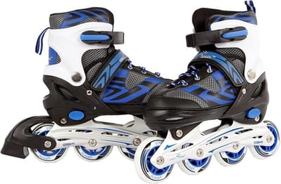 Inline Skates Blauw 29-32 - Skates Jongens Verstelbaar