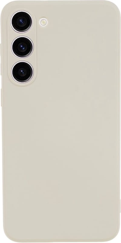 Coverup Hoesje - Geschikt voor Samsung Galaxy S23 Hoesje - Coverup Colour TPU Back Cover - Ecru
