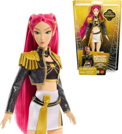 Mattel KPOP Demon Hunters - Zingende Pop "Golden" Mira Tienerpoppen