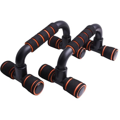 Antislip Push-up Standaard Home Fitness Power Rack Gym Handgrepen Push-up Staven Oefening Arm Borstspiertraining Bodybuilding Apparatuur oranje