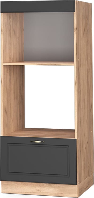 Vicco Fame-Line Magnetronkast – 60 cm open Antraciet-goud
