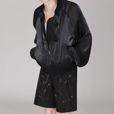 Zomer Ijszijde Zonbeschermingskleding Heren Koreaanse Stijl Anti-UV Dunne Casual Outdoor Zonbeschermingskleding Jas 2XL black
