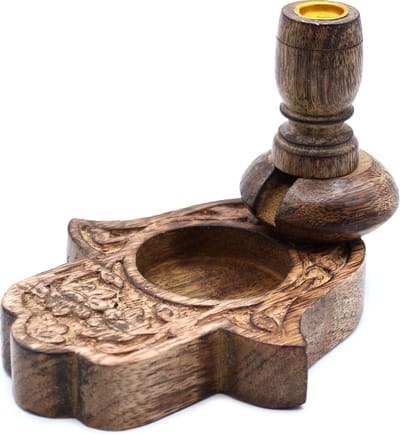 Kleine Mangohouten Terugslagbrander - Hamsa