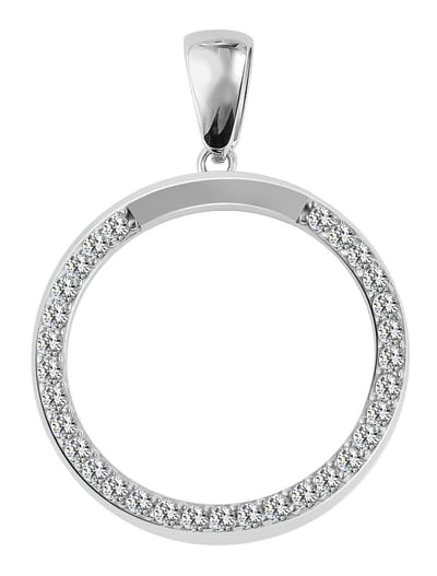 AKZENT Akzent dames hanger "Lupita" van 925 Sterlingzilver, gerhodineerd, duurzaam