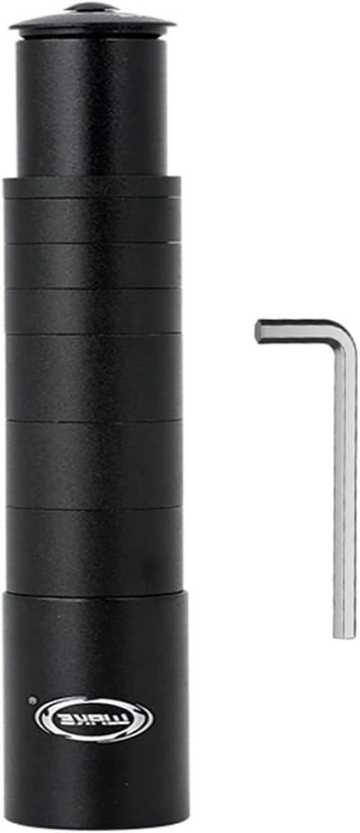 Verstelbare stuurpen van aluminium legering voor 28.6 mm 1 1/8 inch fietsen, geschikt voor MTB, racefietsen en BMX