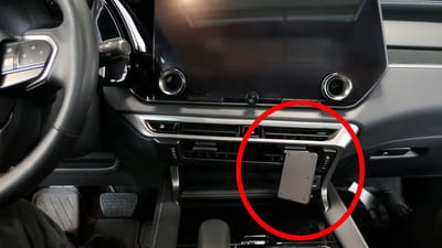 Brodit ProClip houder geschikt voor Lexus RX Serie 2023 - Angled mount