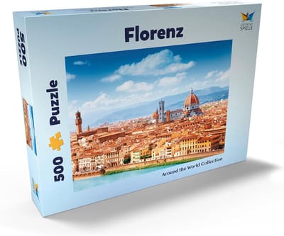 Legpuzzel Stadsgezicht - Panorama Puzzel - Ontspannend Vrije Tijd - 500 Stukjes - 48 x 34 cm - Kleurrijk