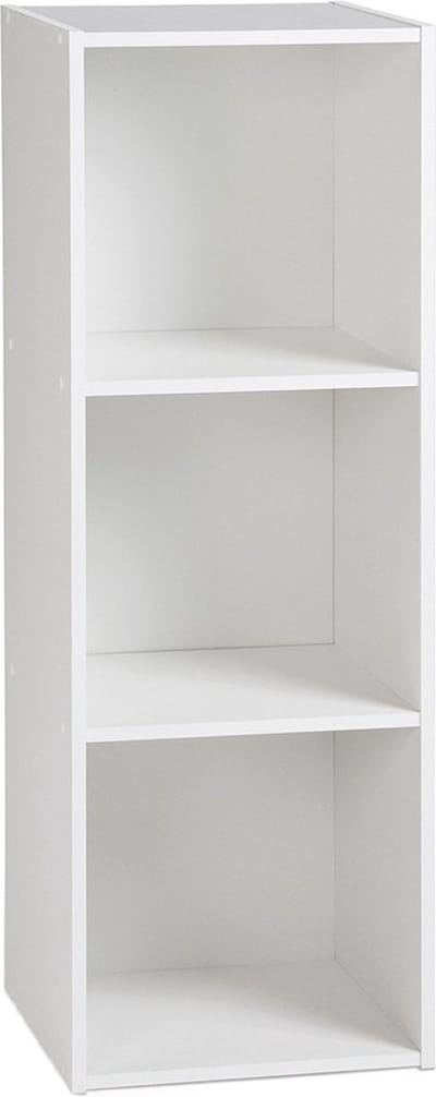 CALICOSY - Opbergplank bestaande uit 3 dozen in spaanplaat 32x30x93cm