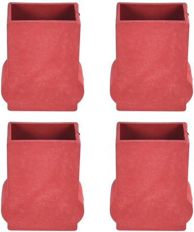 Dailygoods- Trapvoetafdekking Antislip Rubber - 4 Stuks - Ladder Voetjes - Voetmatkussens - Reserveonderdeel - Hoogwaardig Materiaal - Laddervoetjes