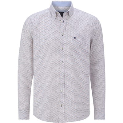 Babista herren Overhemd - 39/40 - wit - Plus Size