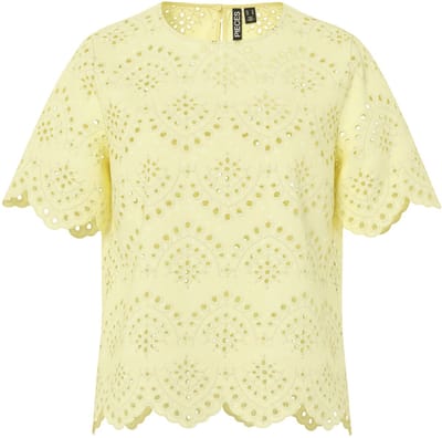 Pieces Top met korte mouwen PCVILDE