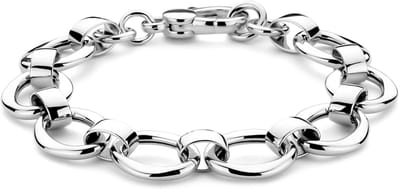 Zilver Gerhodineerd armband 13,5 mm 19 cm 1341820
